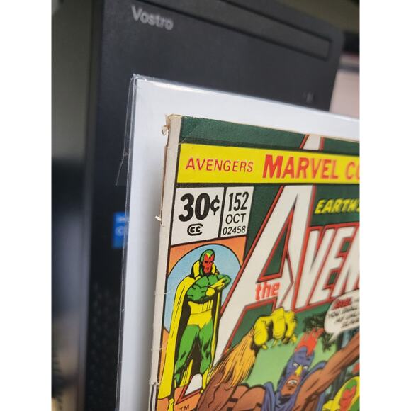 Avengers #152 (1976) 1st app Black Talon III Mid-Grade Copy Marvel Comics Vision - Picture 3 of 8